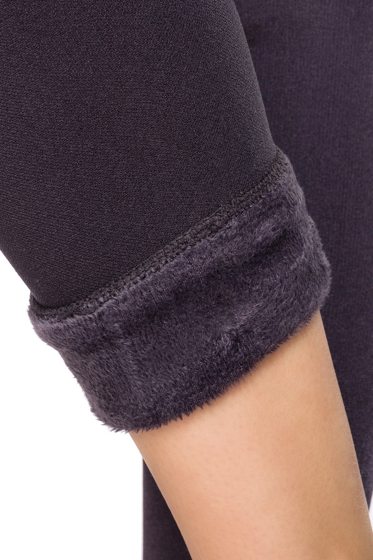 Warme grijze legging