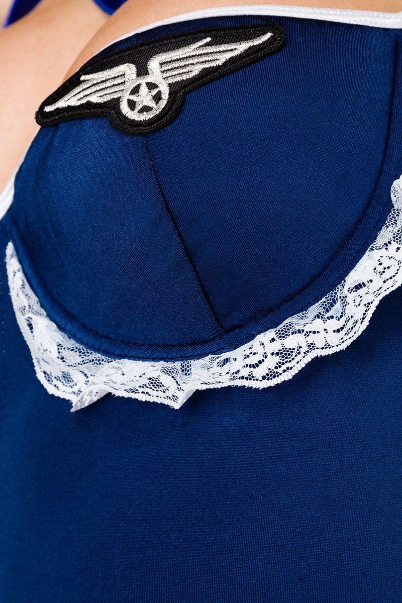 Retro stewardess kostuum roleplay