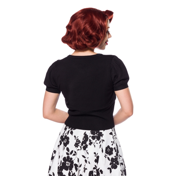 Vintage vest met korte mouwen