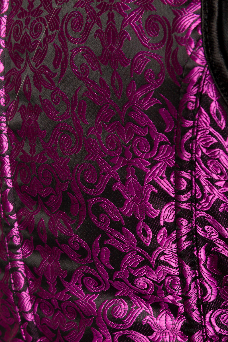 Premium dirndl paars/ zwart met blouse