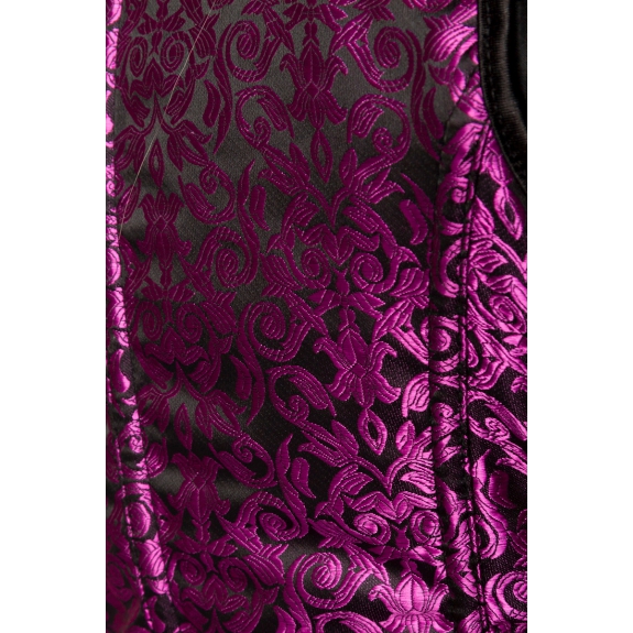 Premium dirndl paars/ zwart met blouse