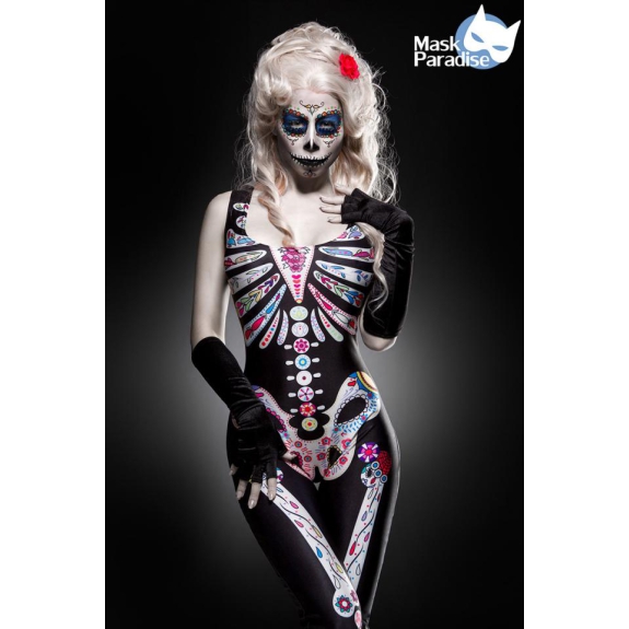 Day of the Dead Costume: Mexicaanse schedel
