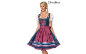 Premium Dirndl navy/bordeaux