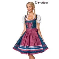 Premium Dirndl navy/bordeaux