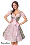 Premium brokaat dirndl jurk incl. blouse Premium brokaat dirndl jurk incl. blouse