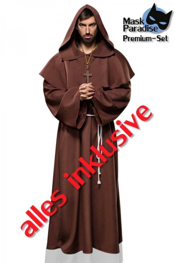 Mask Paradise Monnik Kostuum Burlesque Online