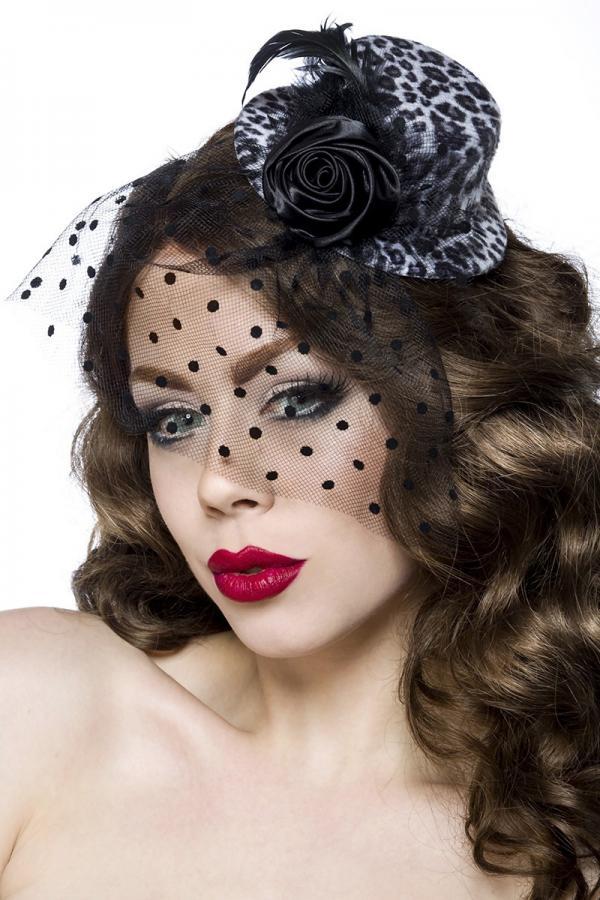 Rockabilly mini-hoed / fascinator