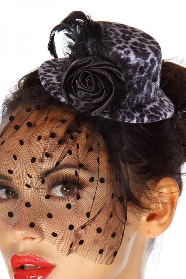 Rockabilly mini-hoed / fascinator