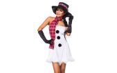 5-delig sneeuwmeisjes kostuum