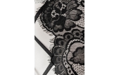 3-delige lingerie jarretel set van Gray Velvet