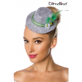 Dirndline mini hoed groen