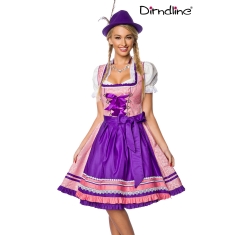 Premium Dirndl paars