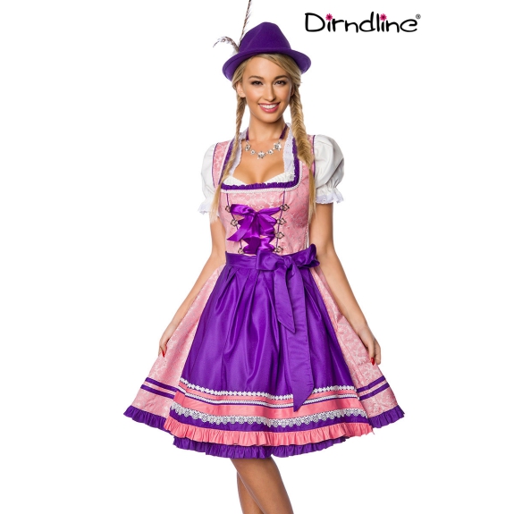 Premium Dirndl paars