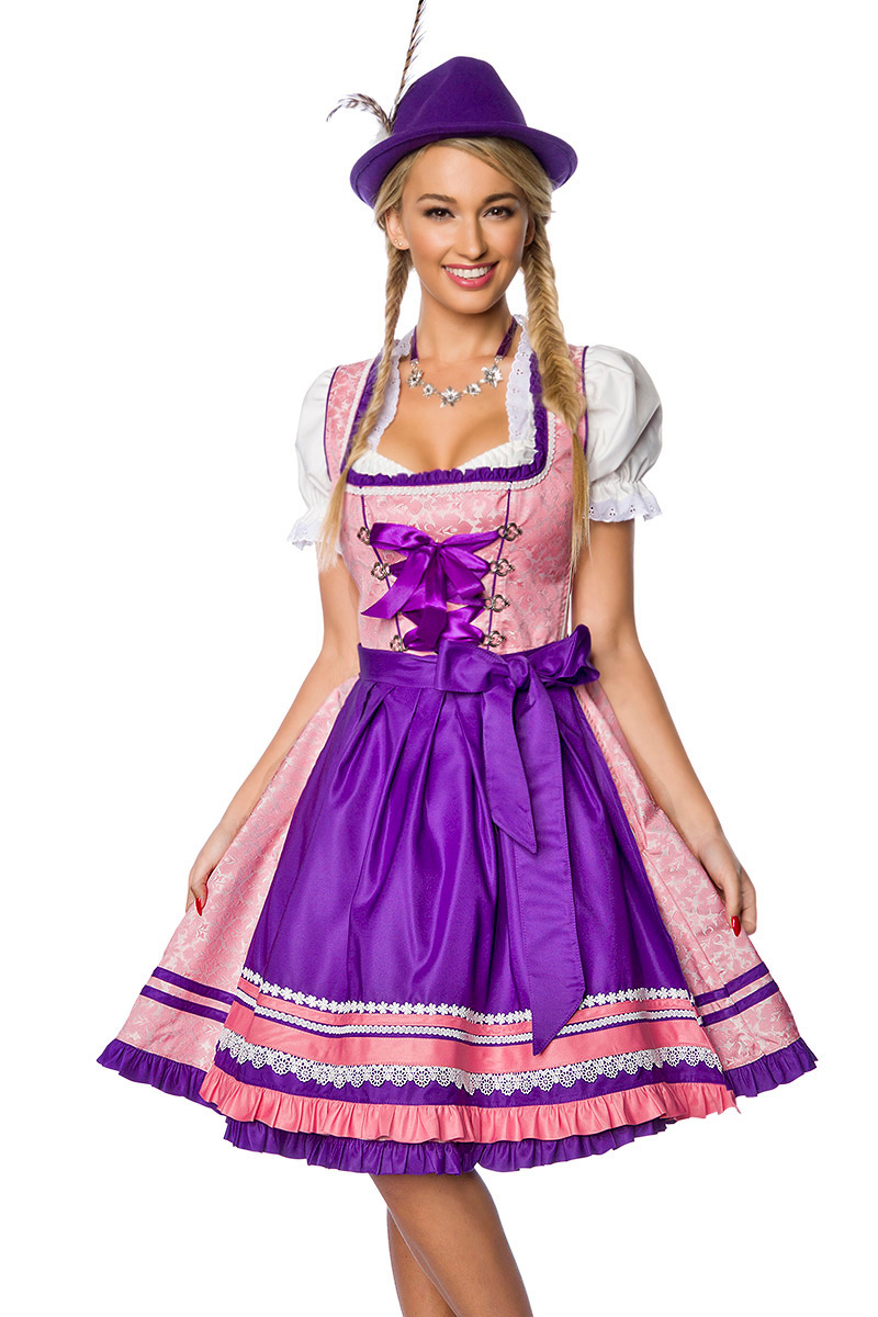Premium Dirndl paars