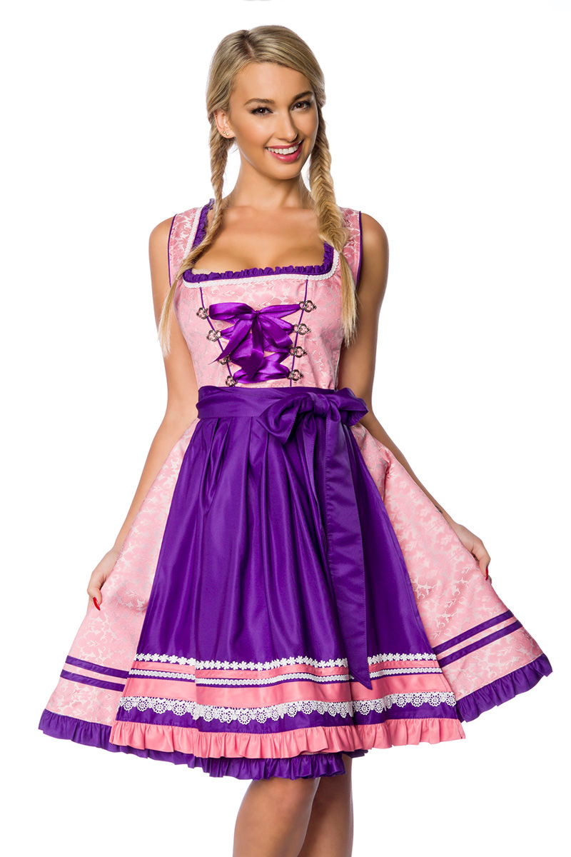 Premium Dirndl paars