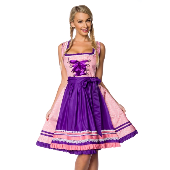 Premium Dirndl paars