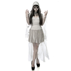 Skelet Ghost kostuum