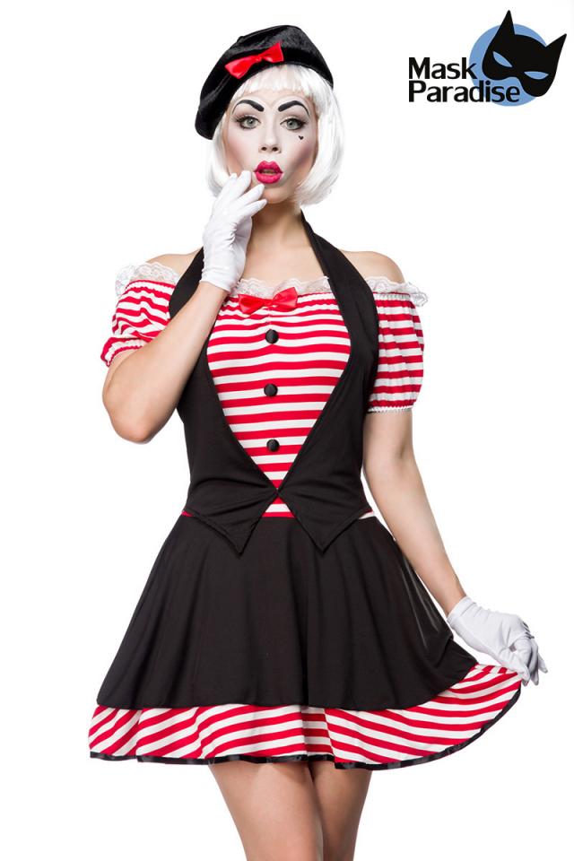 Mime-kostuum: Sexy Mime