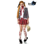 Zombie Schoolgirl kostuum Zombie Schoolgirl kostuum