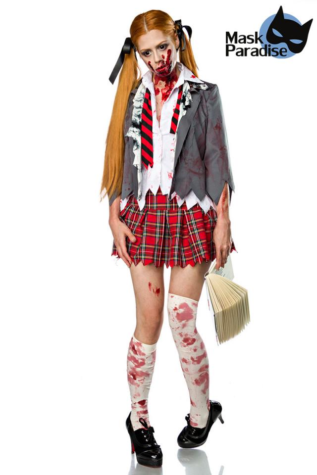 Zombie Schoolgirl kostuum