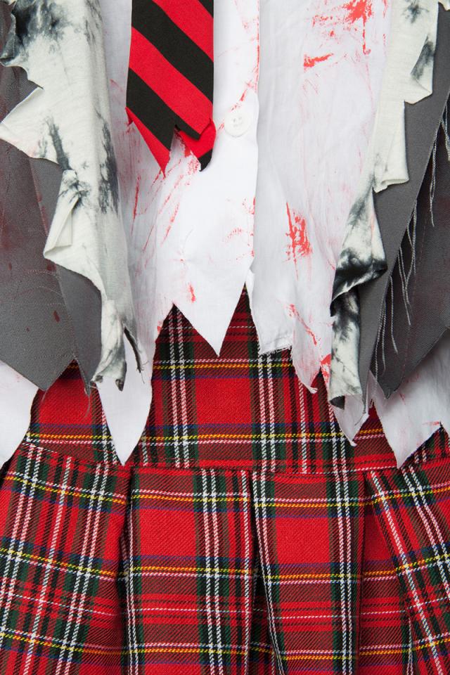 Zombie Schoolgirl kostuum