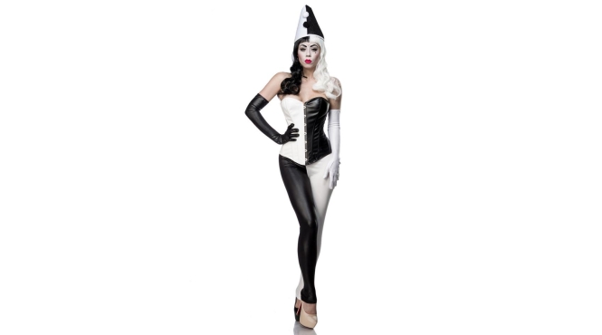 Harlequin kostuum: klassieke harlekijn