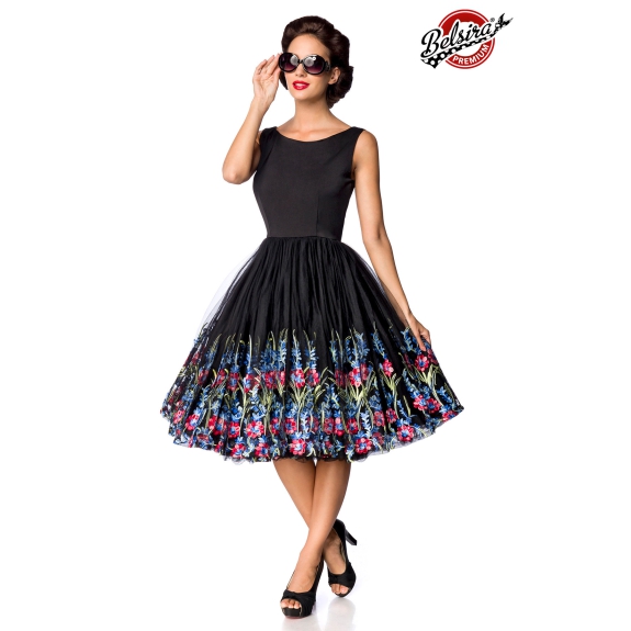 Belsira retro bloemenjurk