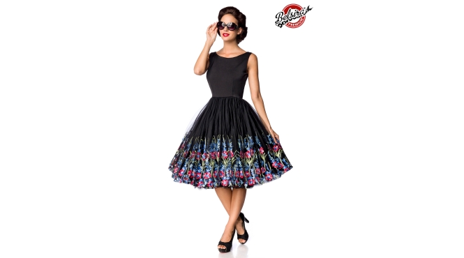 Belsira retro bloemenjurk